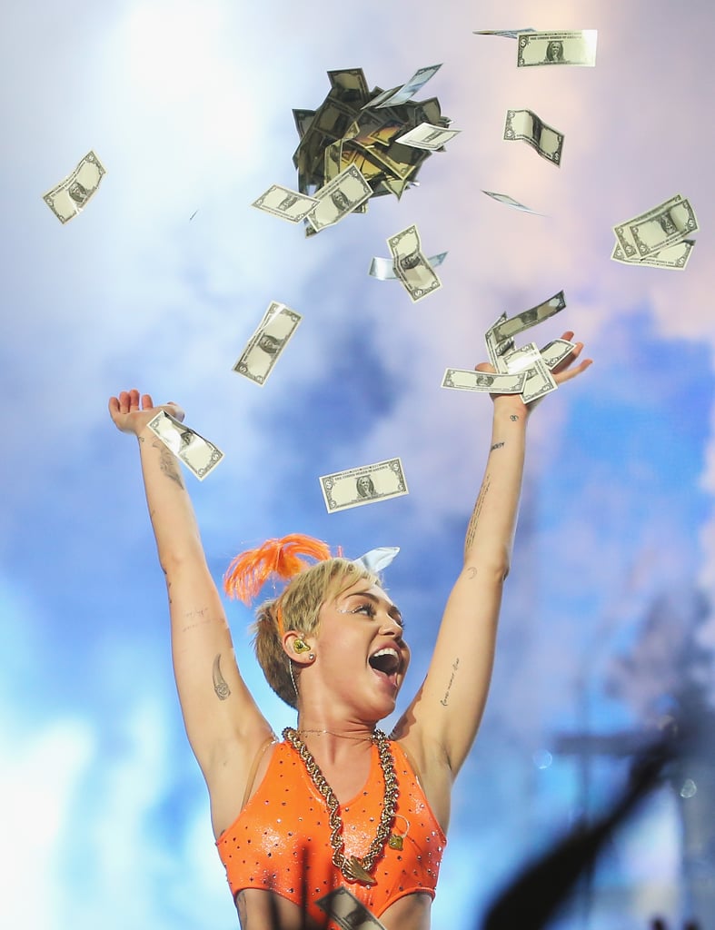 Miley Cyrus performed her Bangerz concert in Melbourne, Australia, on Friday.