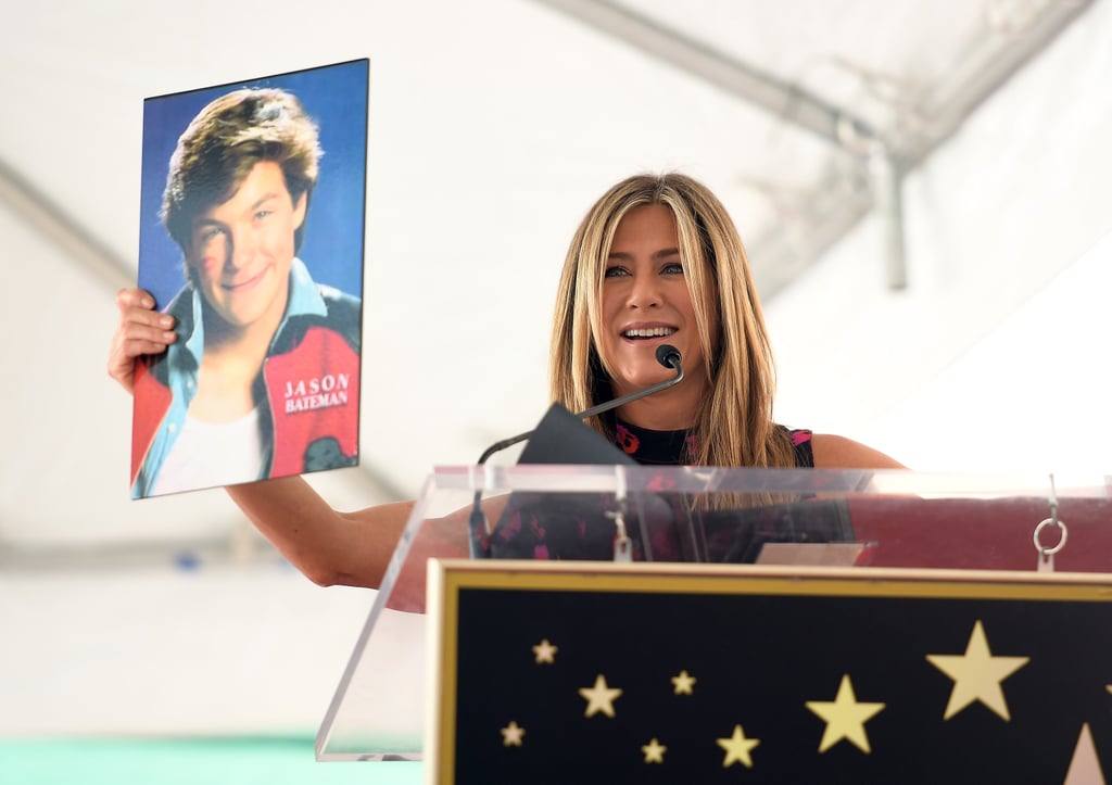 Jennifer Aniston at Jason Bateman's Walk of Fame Ceremony