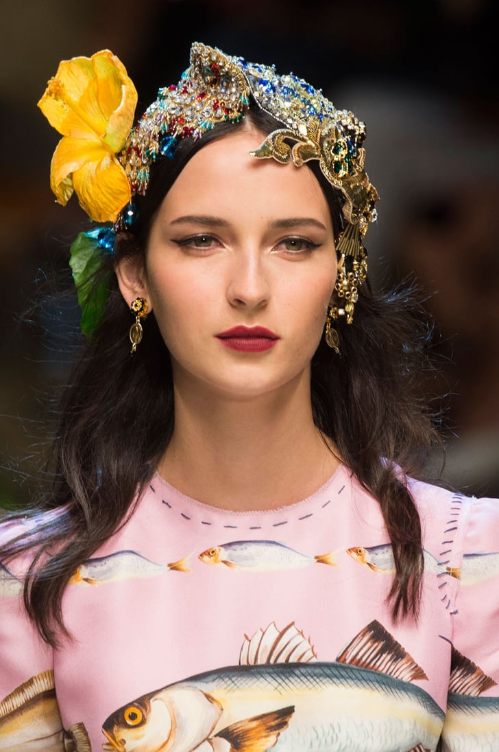 Dolce & Gabbana S/S 2017 | Hair and Makeup Spring/Summer 2017 | Milan ...
