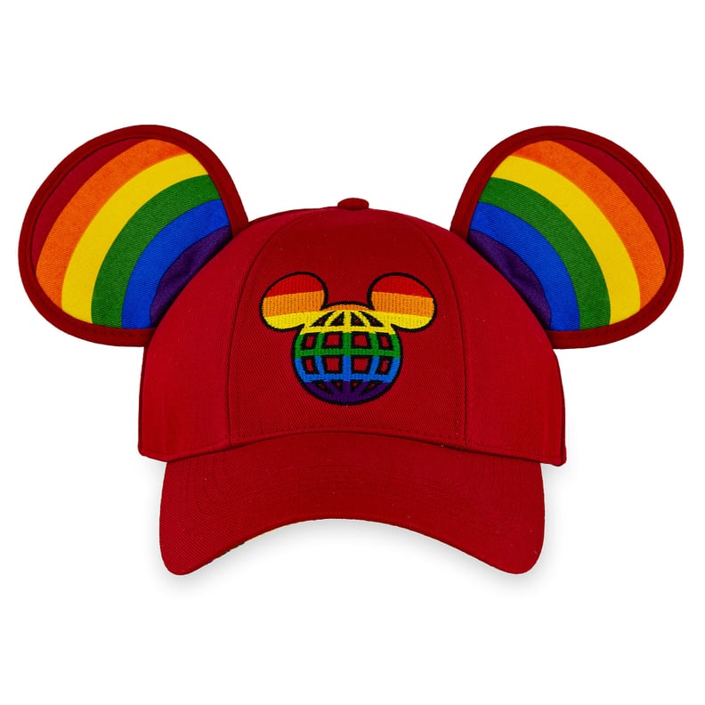 Rainbow Disney Collection Mickey Mouse Ears Baseball Cap For Adults — Walt Disney World