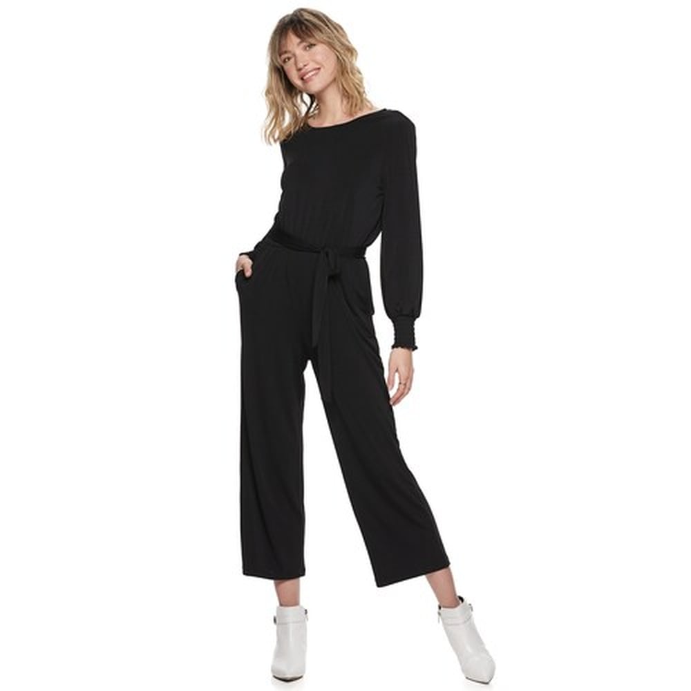 How to Style a Cheap Holiday Jumpsuit POPSUGAR at Kohl's POPSUGAR Fashion