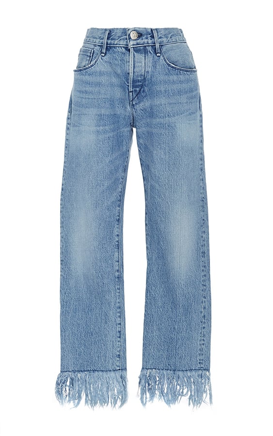 3 x 1 Fringed Crop Jeans ($295)