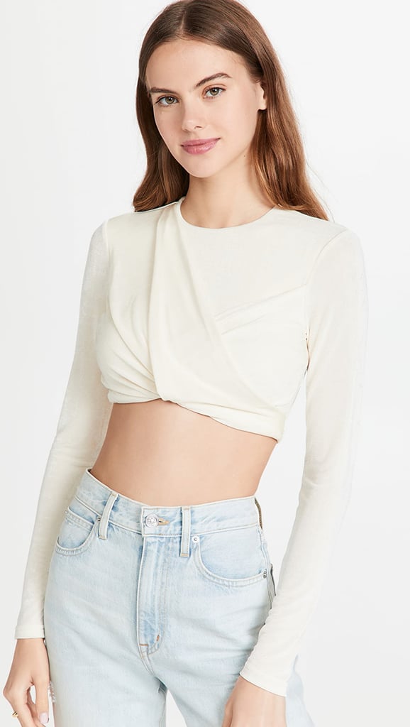 A Long Sleeve Crop Top: Significant Other Evelyn Top