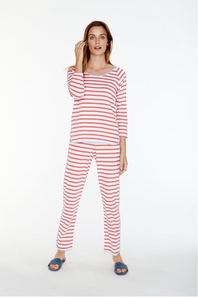 Lake Pajamas Pima Long-Long Set