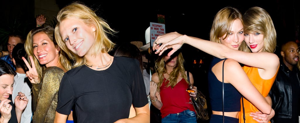 Gisele Bundchen and Toni Garrn Partying in NYC