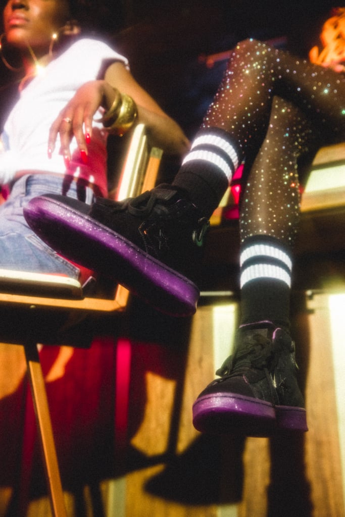 See's Converse's Glitter Sneakers With Joe FreshGoods