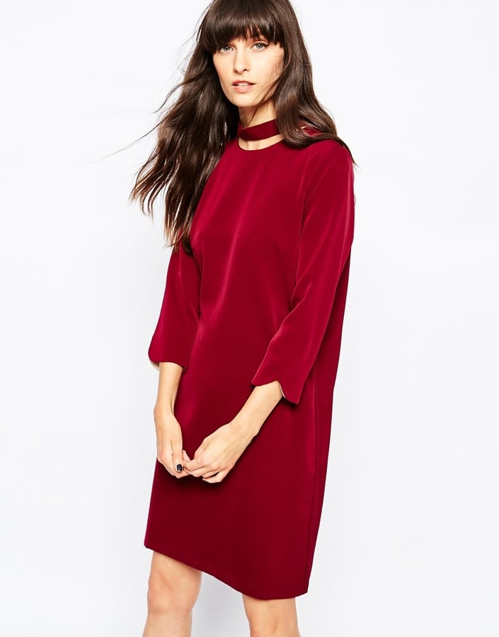 Paisie Cut Out Collar Dress ($117)