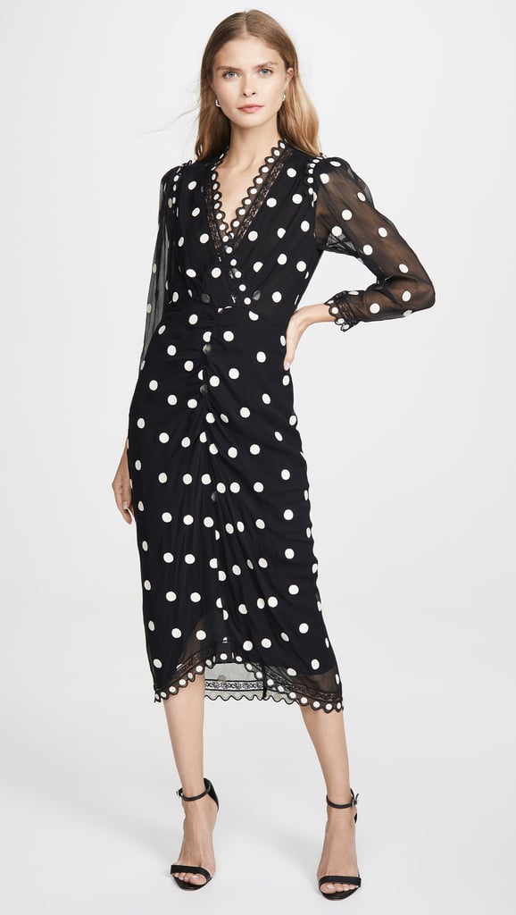 Rebecca Taylor Dot Embroidered Dress