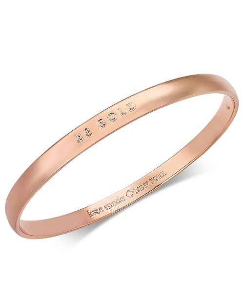 Kate Spade New York Rose Gold-Tone Be Bold Bangle Bracelet
    
       Rose Gold-Tone Be Bold Bangle Bracelet
    Product Q&A