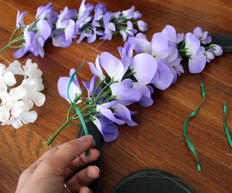 DIY Batman Wreath