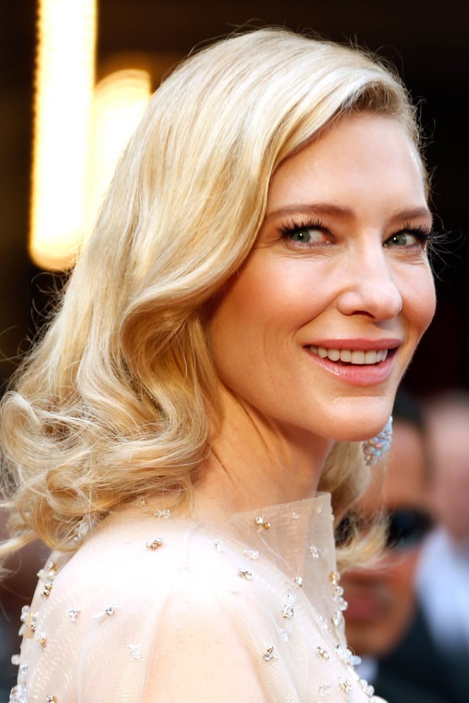 Cate Blanchett | Retro Hair Trend at the Oscars 2014 | POPSUGAR Beauty