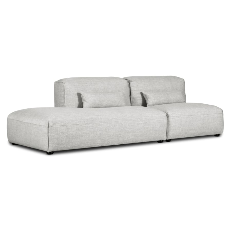 Poly & Bark Infina Left Lounger Modular 2 Piece Sofa