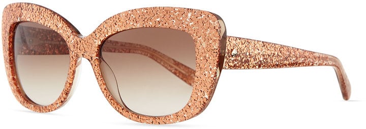 Kate Spade Ursula Glitter Cat-Eye Sunglasses ($175)