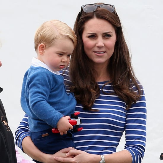 Prince George Helping Kate Middleton Decorate For Holidays