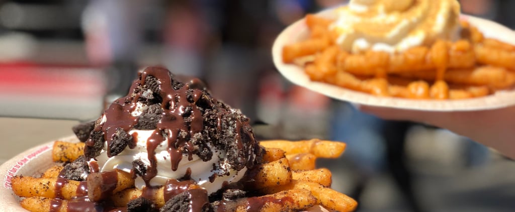 Pumpkin Spice Funnel Cake Fries at Disneyland