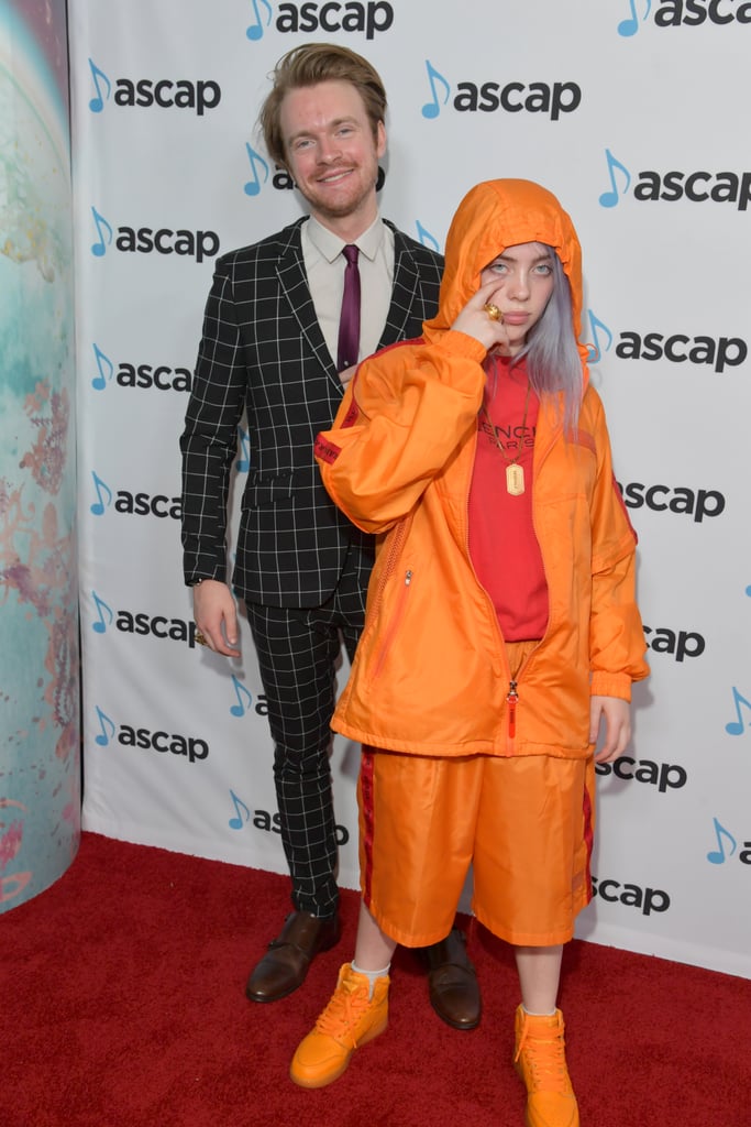 Pictures of Billie Eilish and Finneas O'Connell