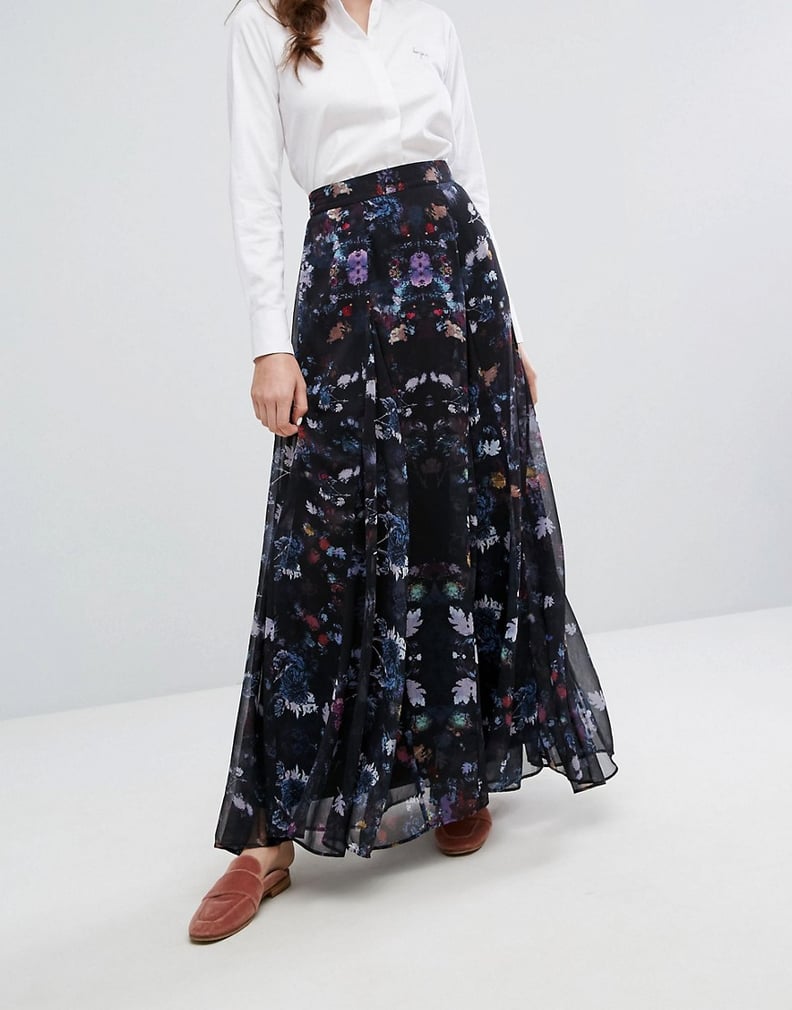 Lily and Lionel Exclusive Floral Maxi Skirt