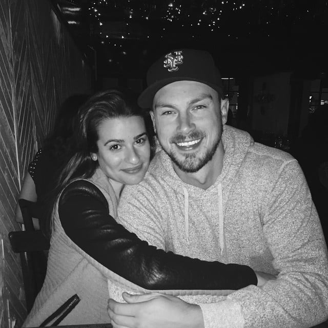 Lea Michele and Matthew Paetz 1-Year Anniversary