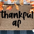 A Thanksgiving Doormat Is the Fall Finishing Touch Your Door Needs