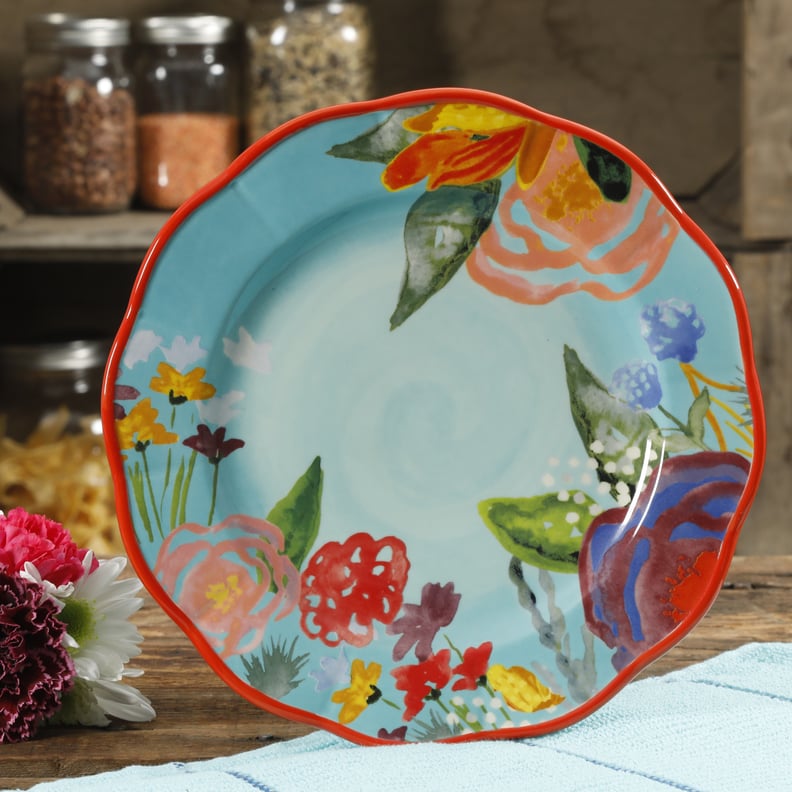 The Pioneer Woman Celia Teal 8.75-Inch Salad Plate