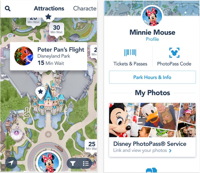 Disneyland by Disney App