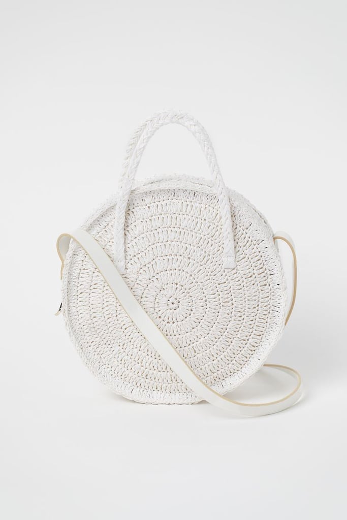 H&M Round Straw Bag