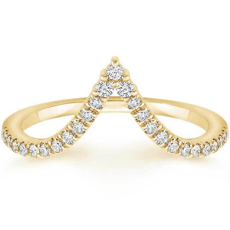 Brilliant Earth 18K Yellow Gold Nouveau Diamond Ring