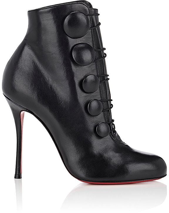 Christian Louboutin Booton Leather Ankle Boots