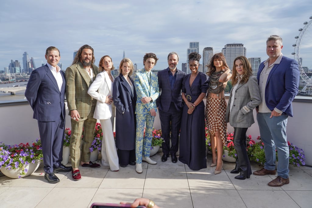 Timothée Chalamet Wears a Forest Print Stella McCartney Suit