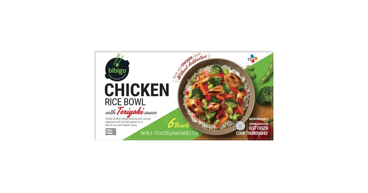 Bibigo ABF Chicken Teriyaki Rice Bowls Healthy Frozen Bowls