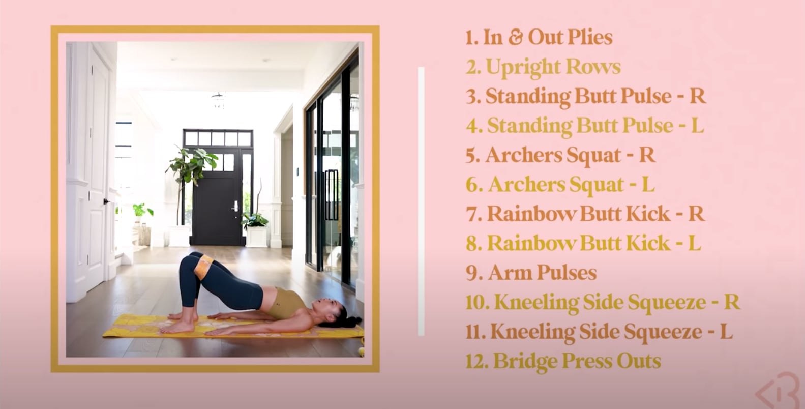 15Minute FullBody BootyBand Workout From Blogilates POPSUGAR Fitness