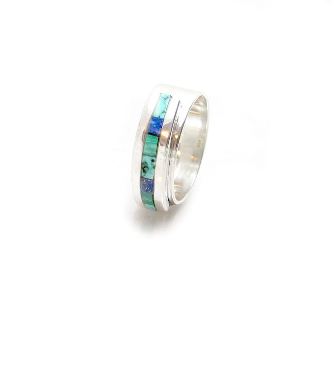 Men's Meteorite Wedding Ring ($295)