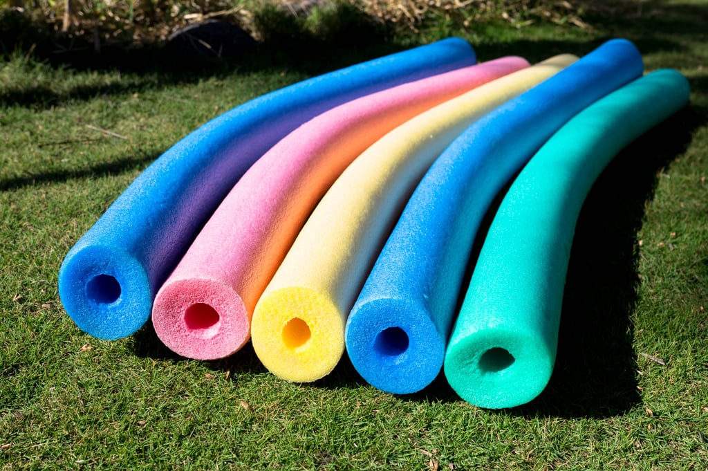 Create a pool noodle cooler. Summer Hacks POPSUGAR Smart Living Photo 6