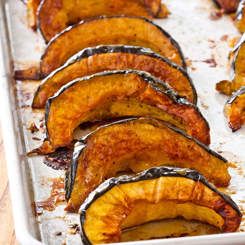 Maple-Glazed Acorn Squash