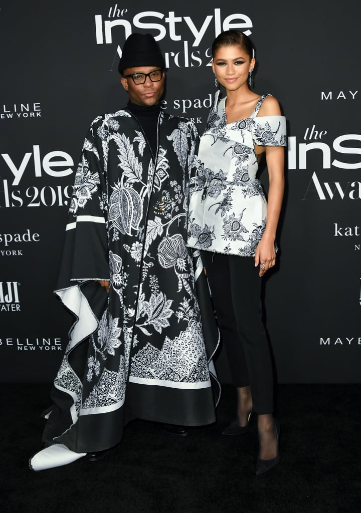 Law Roach and Zendaya at the 2019 InStyle Awards