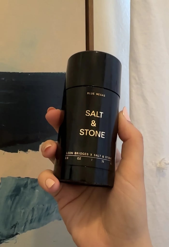 Salt & Stone Aluminum Free Deodorant  ($16, originally $20)
Few deodorants have a fan base quite like this aluminum-free, extra-strength pick from Salt & Stone. Shoppers rave about how easily it glides on, its luxe scent, and the fact that it keeps you fresh for up to 48 (!) hours. Find out more about what makes it stand out from the rest in our beauty lead's Salt & Stone Aluminum Free Deodorant review.
Editor Quote: "Natural deodorants are very hit or miss. Some don't work at reducing body odor, while others can leave my armpits irritated and dry. The Salt & Stone Natural Deodorant does none of those things — it blew me away. The cream-to-powder stick goes on smoothly without any dryness or tugging. You can immediately smell the fresh fragrance notes. However, this isn't what really wowed me. It's easy for a deodorant to impress right out of the bottle — it's how it holds up hours later that matters." — Jessica Harrington, beauty section lead