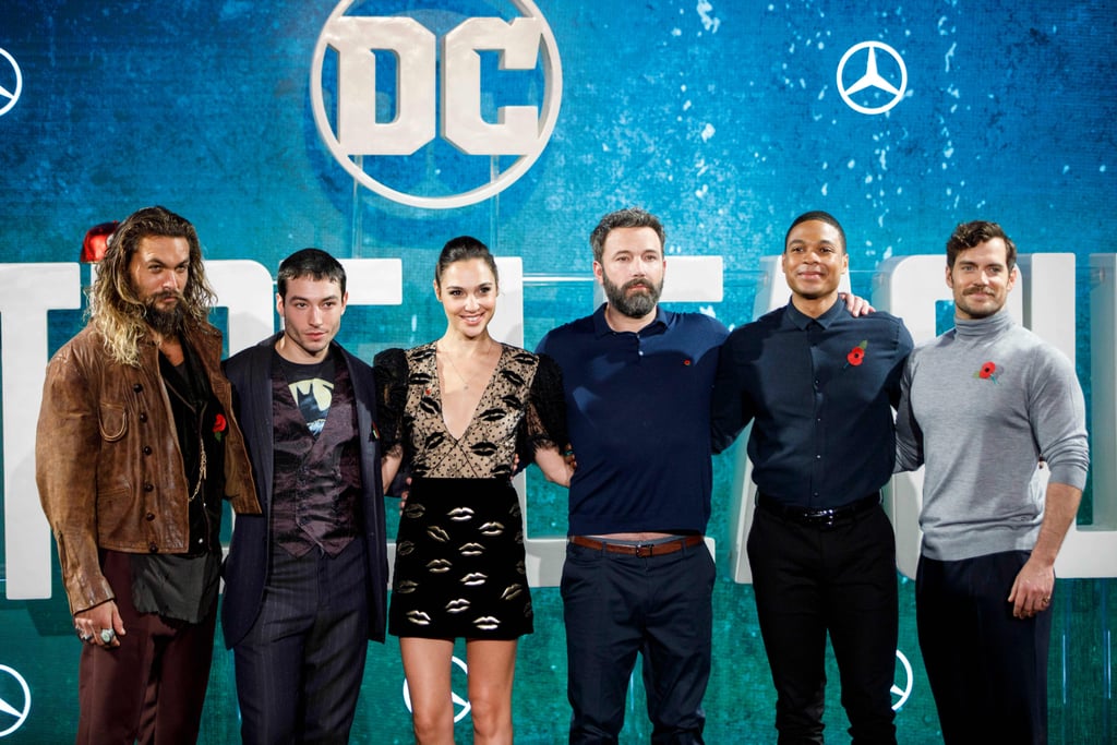 Justice League Cast Out in London November 2017