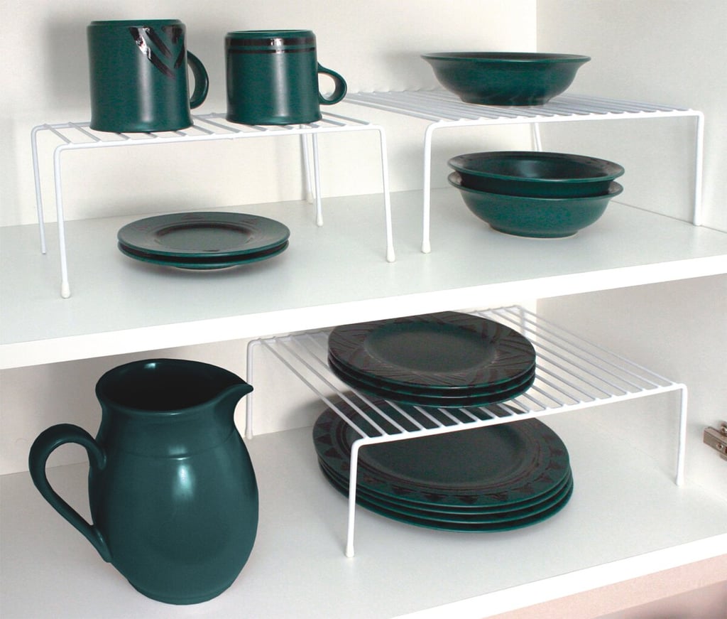 For Extra Cabinet Shelving: Carpen 3 Piece Helper Shelf Set