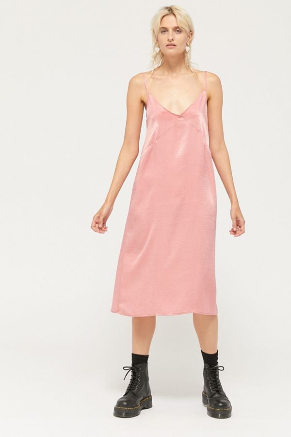 Urban Renewal Remnants Silky Midi Slip Dress