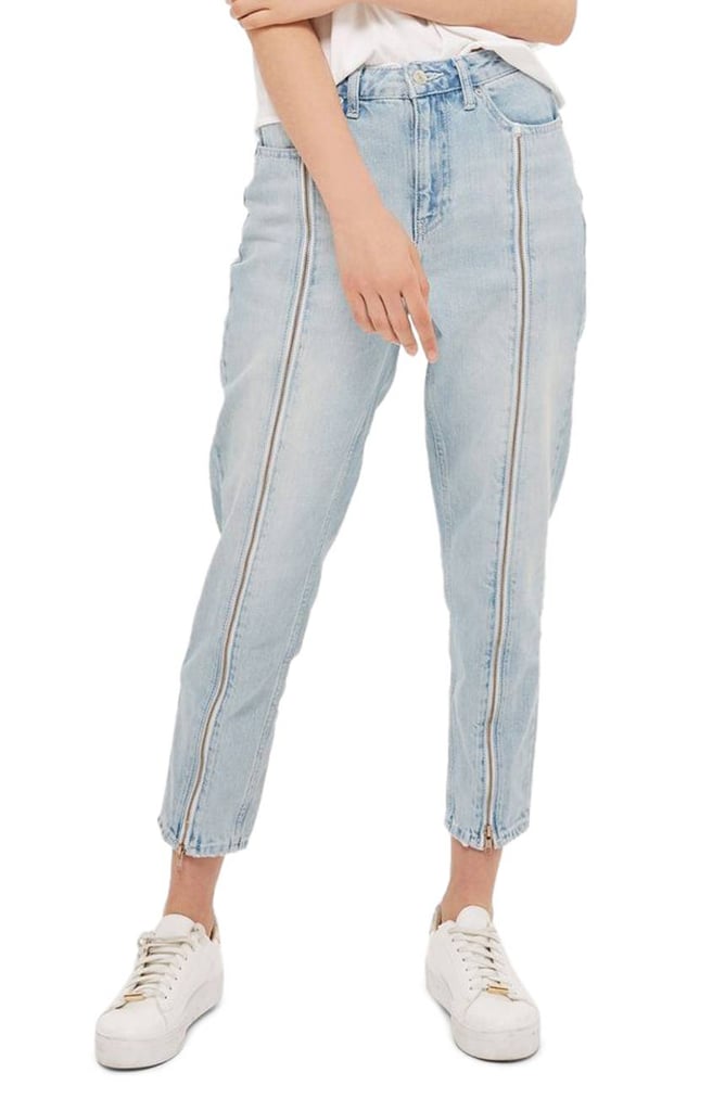 topshop ripped mom jeans