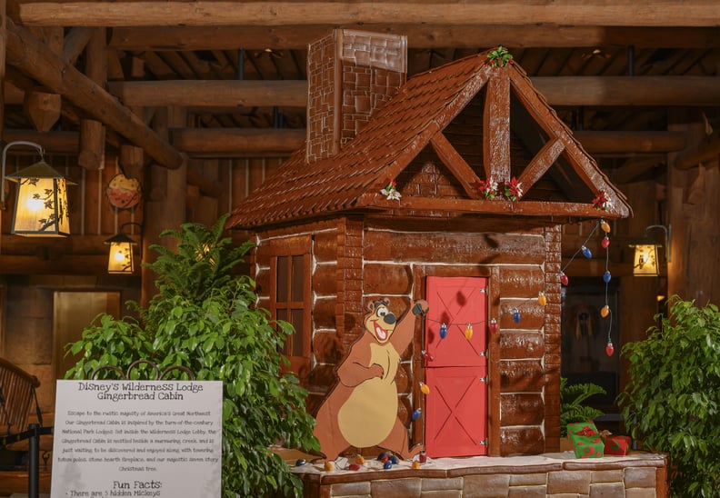 Gingerbread Display at Disney's Wilderness Lodge