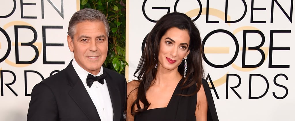 George Clooney and Amal Alamuddin at the Golden Globes 2015