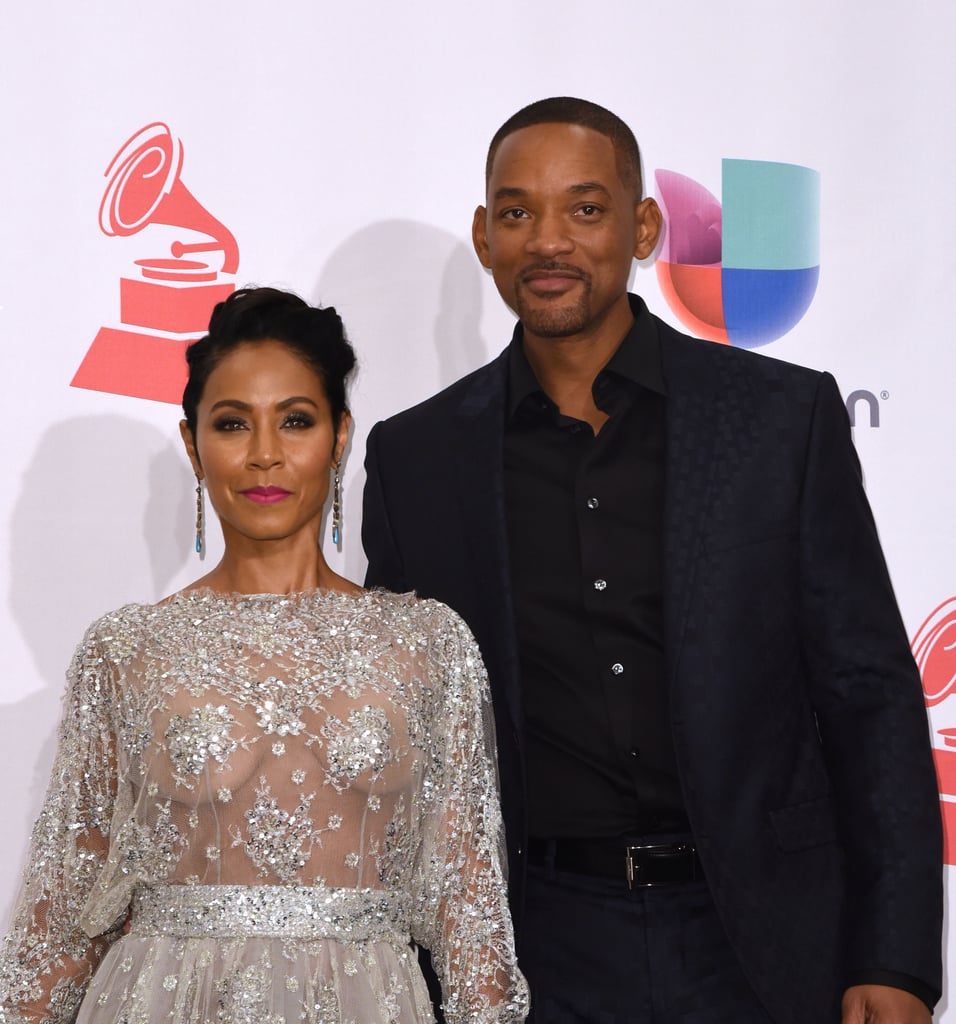 Will and Jada Pinkett Smith at the 2015 Latin Grammys