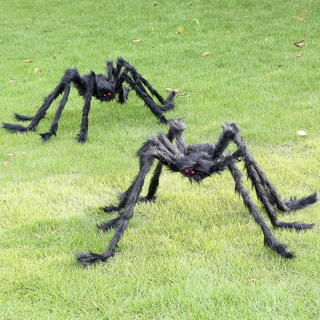 Giant Spooky Hairy Spiders, 2-Pack