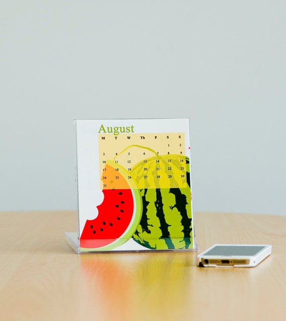 Modern Art Desk Calendar ($25)