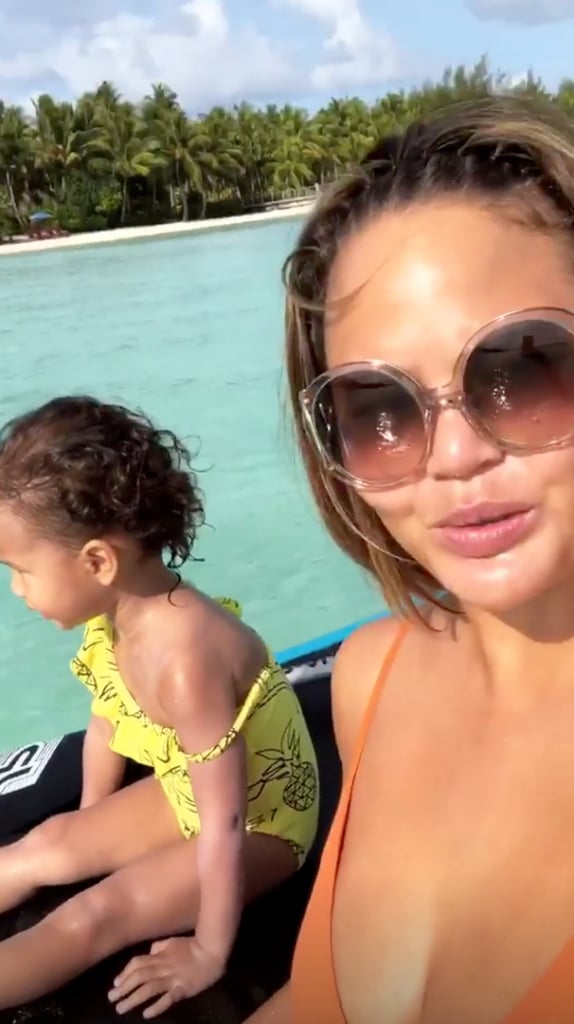 Chrissy Teigen and John Legend Family Vacation January 2019