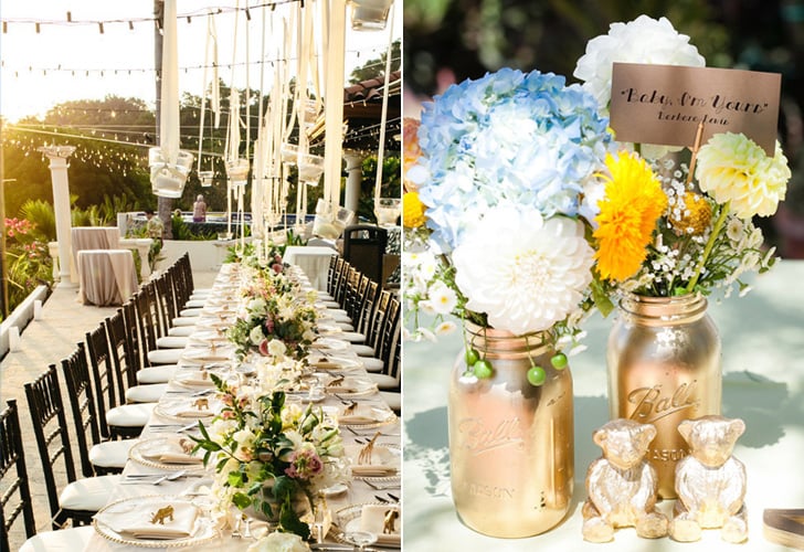 Ideas For Outdoor Wedding Reception Tables Popsugar Home