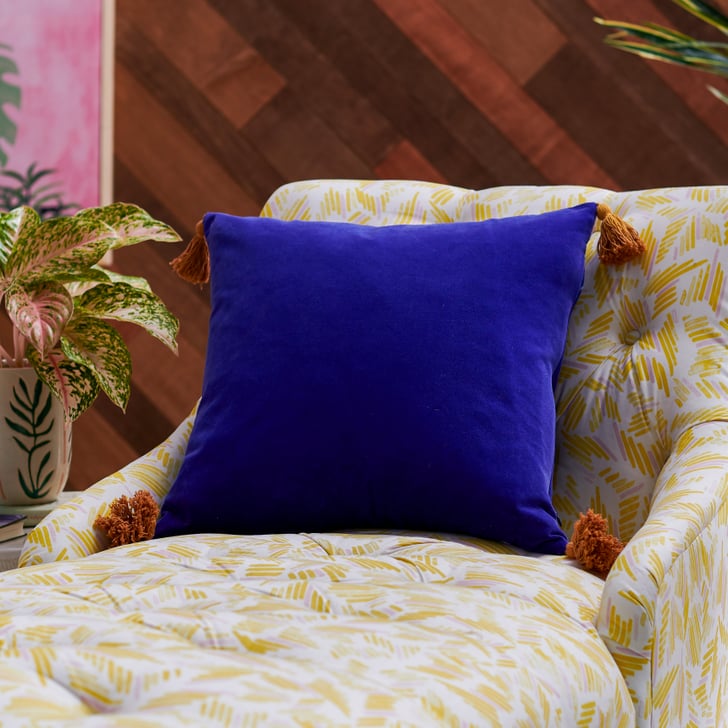 Velvet Decorative Throw Pillow with Tassels Best Cheap Products From