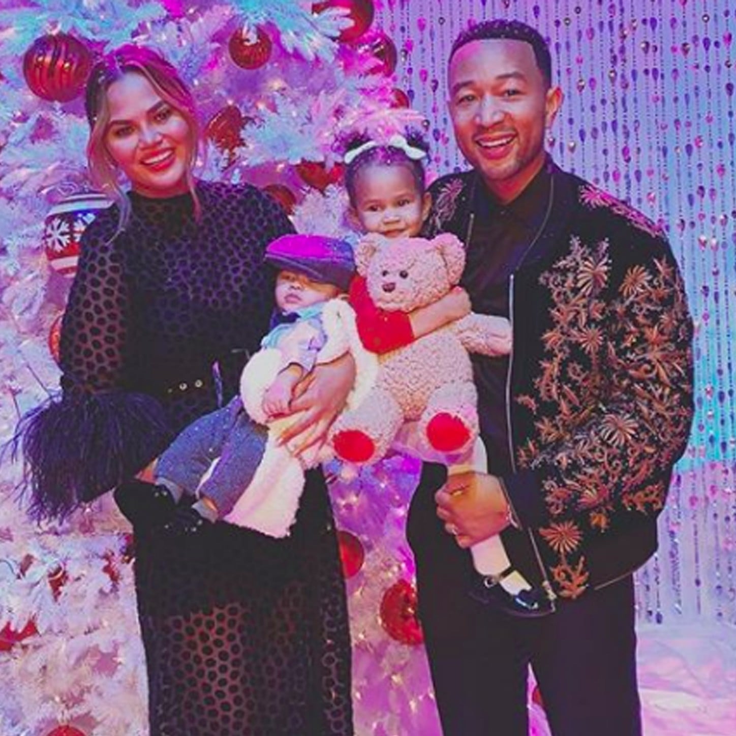 Chrissy Teigen And John Legend Family Pictures Popsugar Celebrity