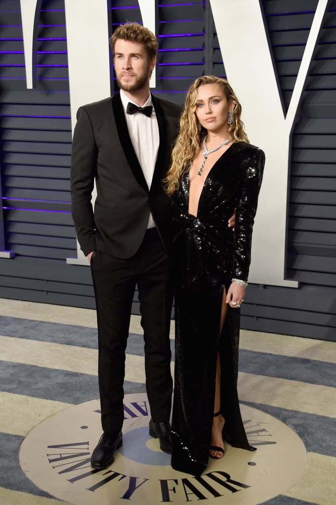 Miley Cyrus and Liam Hemsworth at 2019 Oscars Afterparty